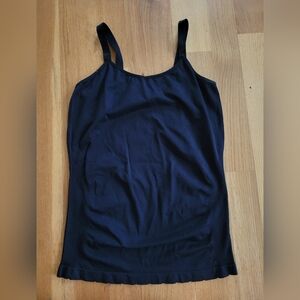 Women's black tank top